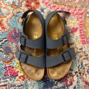 Basalt Birkenstock Milano Sandals